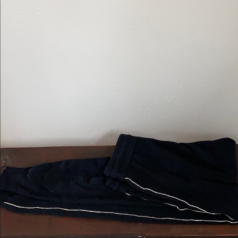 VS sweatpants with rhinestones!